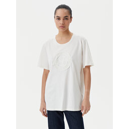 Liu Jo Sport Liu Jo Sport Marškinėliai TA5174 JS923 Écru Regular Fit