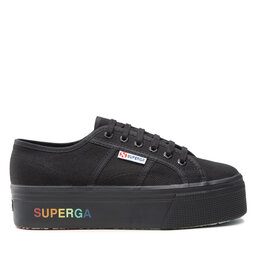 

Кросівки Superga 2790 Paltform S7113KW Black/Rainbow AI3, Чорний