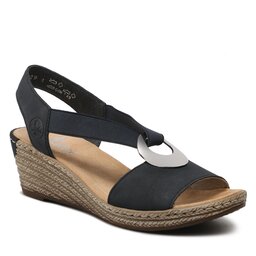 Rieker Sandales Rieker 624H6-14 Blau