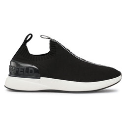 

Снікерcи KARL LAGERFELD KL62115 Black Knit Textile, Чорний
