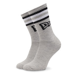 

Набір з 3 пар низьких шкарпеток unisex New Era Retro Stripe Crew 13113629 Blk/Whi/Gra, Кольоровий