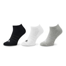 adidas Calcetines tobilleros unisex adidas Cushioned Low-Cut Socks 3 Pairs IC1333 Gris