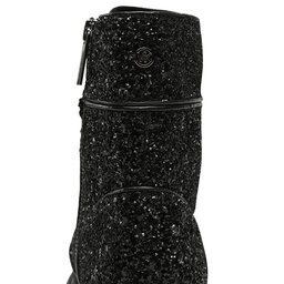 

Ботильйони MICHAEL Michael Kors Aniya Lug Bootie 40F3AYFEED Black, Чорний