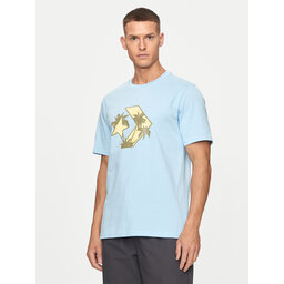 Converse Converse T-Shirt M Festival Star Chev Tee 10026417-A03 Μπλε Regular Fit