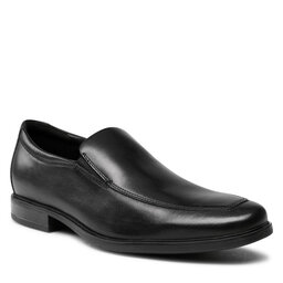 Clarks Pantofi Clarks Howard Edge 261622467 Black Leather