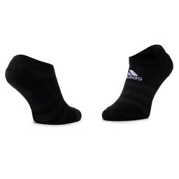 

Набір 3 пар низьких шкарпеток unisex adidas Cush Low 3PP DZ9385 Black/Black/Black, Чорний