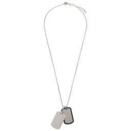 Diesel Collar Diesel DX1314040 Plata