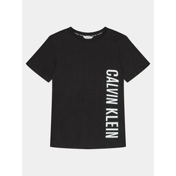 Calvin Klein Swimwear Calvin Klein Swimwear Marškinėliai Logo KV0KV00040 Juoda Regular Fit