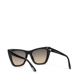 

Сонцезахисні окуляри Tom Ford Poppy FT0846/S 01B Black/Brown, Чорний