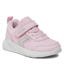 Geox Sneakersy Geox B Sprintye Girl B454TD 01454 C8004 Pink