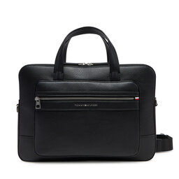 Tommy Hilfiger Taška na laptop Tommy Hilfiger Th Central Computer Bag AM0AM13203 Čierna