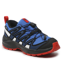 Salomon Cipő Salomon Xa Pro V8 Cswp J 471262 09 W0 Lapis Blue/Black/Fiery Red