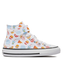 Converse Кецове Converse Chuck Taylor All Star Easy On Snacks A07377C Бял