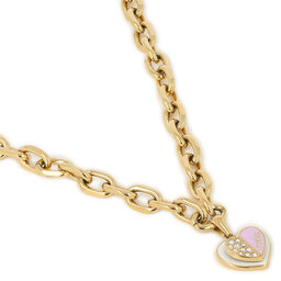 

Намисто Guess Lovely Guess JUBN03 033JW YGLC, Позолота жовтого кольору