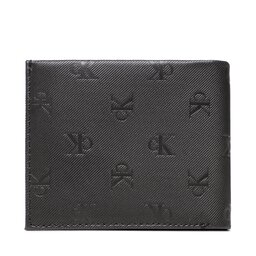 

Велике Чоловіче Портмоне Calvin Klein Jeans Monogram Soft Bifold W/Coin Aop K50K510437 0GJ, Чорний
