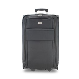 Semi Line Μεγάλη Βαλίτσα Semi Line T5601-4 Μαύρο