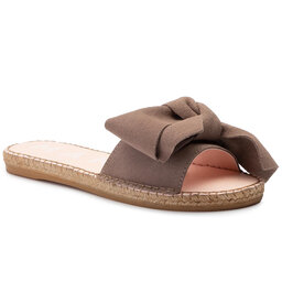 Manebi Espadrillas Manebi Sandals With Bow K 1.9 J0 Taupe Suede