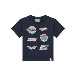 United Colors Of Benetton United Colors Of Benetton Camiseta 3I1XG10I3 Azul marino Regular Fit