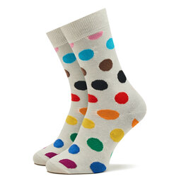 Happy Socks Дълги чорапи unisex Happy Socks P000501 Бежов