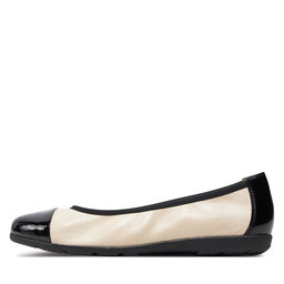 

Балетки Caprice 9-22152-42 Cream/Black 441, Бежевий
