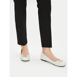 LOVE MOSCHINO Ballerinas LOVE MOSCHINO JA11011G1MII0100 Weiß