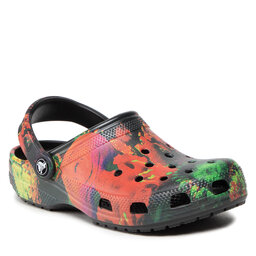 

Шльопанці Crocs Classic Cyber Beach Clog 207858 Multi/Black, Кольоровий