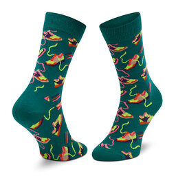 

Високі жіночі шкарпетки Happy Socks RFI01-7500 Зелений