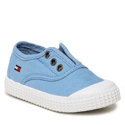 Tommy Hilfiger Bambas Tommy Hilfiger Low Cut Easy T1X9-32824-0890 M Sky Blue 812