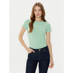 Guess Jeans Guess Jeans T-Shirt W4YI01 J1314 Grün Regular Fit