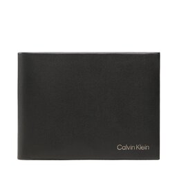 Calvin Klein Stor herrplånbok Calvin Klein Ck Concise Trifold 10Cc W/Coin L K50K510600 BAX