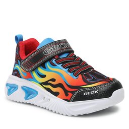 Geox Сникърси Geox J Assister Boy J35DZC011CEC9221 S Black/Sky