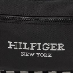 

Рюкзак Tommy Hilfiger Aop Monotype Backpack AU0AU01888 Black Allover Print BDS, Чорний
