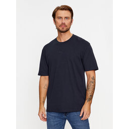 Lindbergh Lindbergh Marškinėliai 30-400239 Tamsiai mėlyna Relaxed Fit