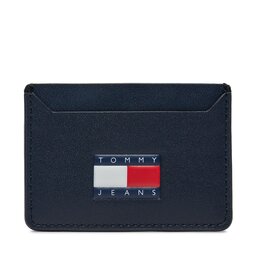 Tommy Jeans Etui na karty kredytowe Tommy Jeans Tjm Heritage Leather Cc Holder AM0AM12085 Dark Night Navy C1G