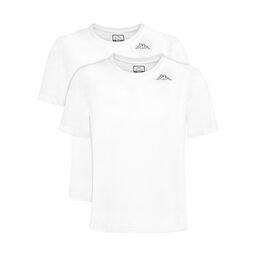 Kappa Kappa Set t-shirt majica﻿ Logo Alyce 322564W Bijela Regular Fit