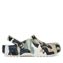 Crocs Papucs Crocs Geo Camo Clog 211009 Fehér