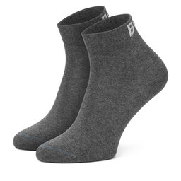 BOSS Set di 2 paia di calzini lunghi da donna BOSS 2P SH Logo CC 50502066 Grigio