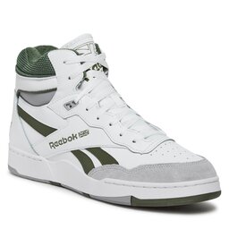 Reebok Παπούτσια Reebok Bb 4000 II Mid ID1521 Cloud White/Cold Grey/Varsity Green