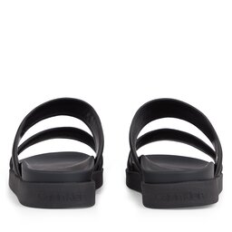

Шльопанці Calvin Klein Double Strap Mix HM0HM01024 Triple Black 0GJ, Чорний