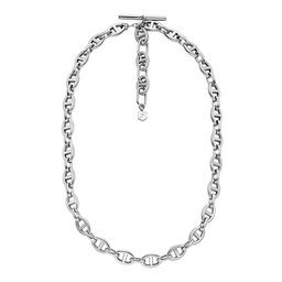 Fossil Collana Fossil Heritage D-Link JA7242040 Argento