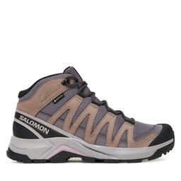 Salomon Trekingová obuv Salomon X-Adventure Recon Mid Gore-Tex L47753400 Fialová