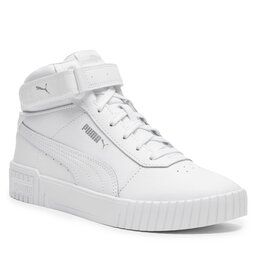 Puma Sneakersy Puma Carina Mid Jr 38737602 Bílá