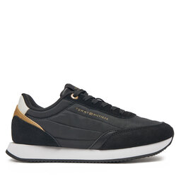 Tommy Hilfiger Laisvalaikio batai Tommy Hilfiger Essential Runner FW0FW08332 Juoda