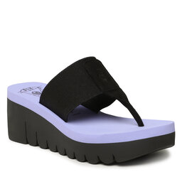 Fly London Sandały Fly London Yomufly P144725010 Black/Viola