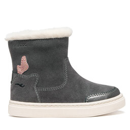 Geox Stiefel Geox B Nashik Girl B663HA 022NF C9002 S Dunkelgrau