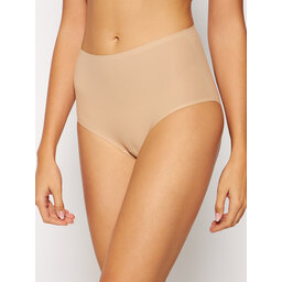 Chantelle Chantelle Klasične spodnje hlačke z visokim pasom Soft Stretch C26470 Bež