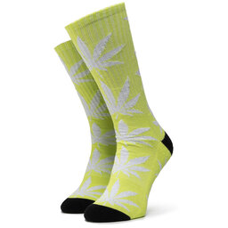 HUF Чорапи дълги дамски HUF Plantlife Metallic Leaves Sock SK00447 r.OS Hot Lime