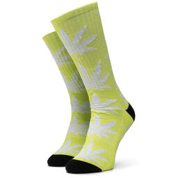 HUF Высокие женские носки HUF Plantlife Metallic Leaves Sock SK00447 r.OS Hot Lime