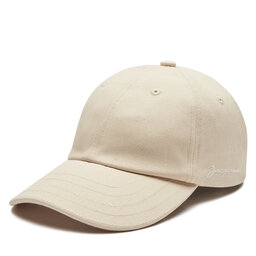 JACQUEMUS Gorra con visera JACQUEMUS 216AC009U Écru