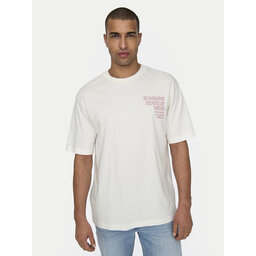 Only & Sons Only & Sons Camiseta Kenny 22028736 Blanco Relaxed Fit